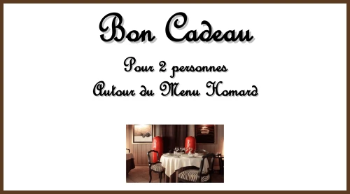 Lauthentic Restaurant Gastronomique Bassin Darcachon BON CADEAU MENU HOMARD